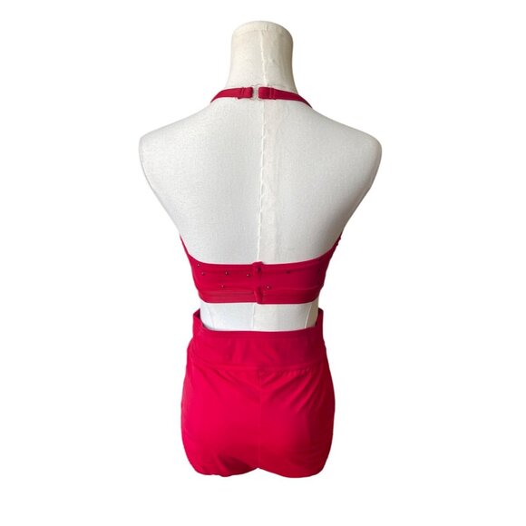 Handmade Dance Costume Size S Adult Contemporary Lyrical Jazz Beaded Sequins - Picture 4 of 7